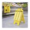 Rubbermaid Commercial Over-The-Spill Caution Pads, Bilingual, 16-1/2"x14", 264PK, YW RCP4254CT - alternate 2